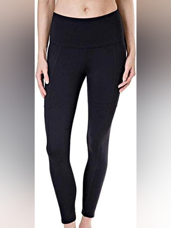 Tuff Athletics Pants - 🔥Tuff Athletics Women's Active Yoga Tight High Rise Leggings (M, Black)